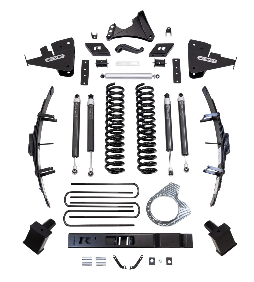 ReadyLIFT 49-27850 - 2017-2022 Ford F250/F350 Diesel  8.5'' Lift Kit with Falcon Shocks