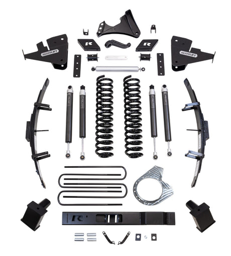 ReadyLIFT 49-27850 - 2017-2022 Ford F250/F350 Diesel  8.5'' Lift Kit with Falcon Shocks