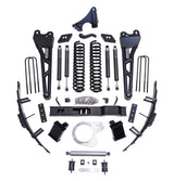 ReadyLIFT 49-27851 - 2017-2022 Ford F250/F350 Diesel  8.5'' Lift Kit with Falcon Shocks, Dual Steering Stabilizer, and Tubular Radius Arms