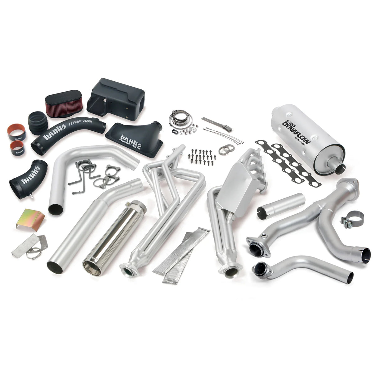 Banks Power 16-17 Ford 6.8L MH-A Left Exit PowerPack System - Chrome Tip