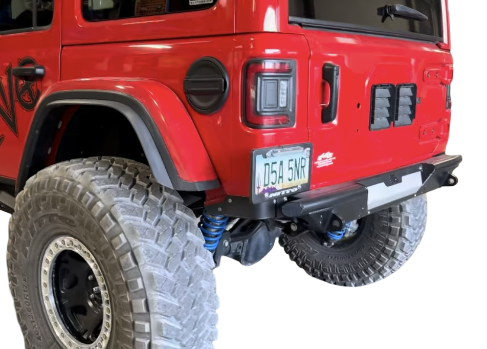 EVO MFG 2018-2024 Jeep Wrangler JL KSPEC Pre Runner Rear Tube Bumper