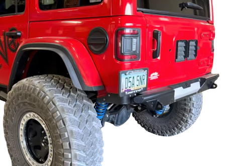 EVO MFG 2018-2024 Jeep Wrangler JL KSPEC Pre Runner Rear Tube Bumper