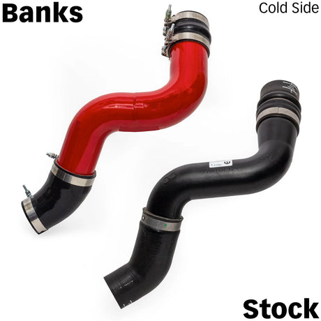 Banks Power 19-21 Ram 2500/3500 6.7L Cummins Boost Tube Upgrade Kit - Red
