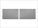 WeatherTech Comfort Mat Connect End Mats 24 x 36in. (2 Qty) Bordered - Grey