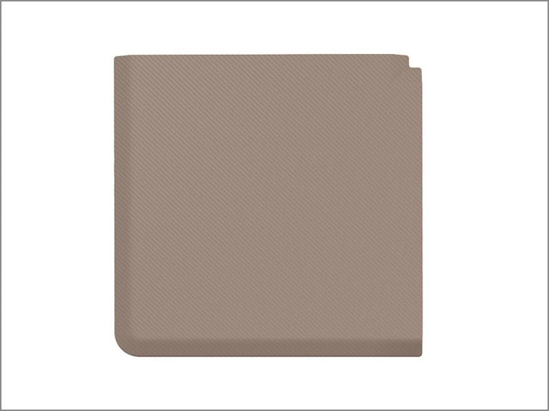 WeatherTech Comfort Mat Connect Corner Mat 25 x 25in. Carbon Fiber - Tan