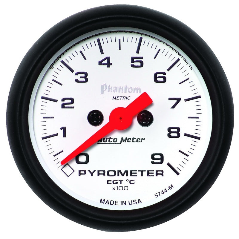 Autometer Phantom FSE 52mm 0-900 Deg C Electronic Guage Kit