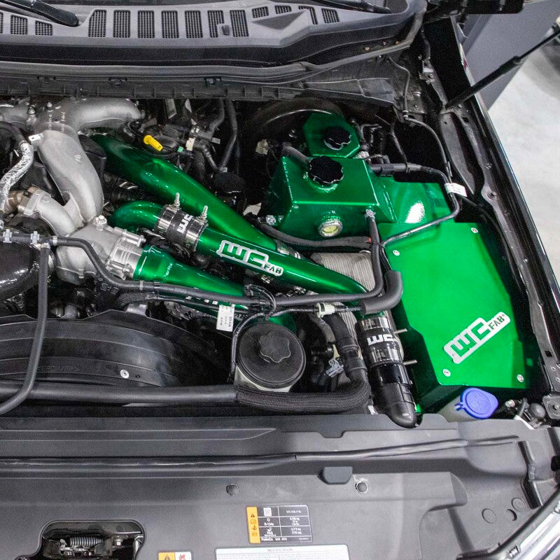 Wehrli 15-24 Ford Power Stroke 6.7L Hot Side 3in. Intercooler Pipe - Gloss Black