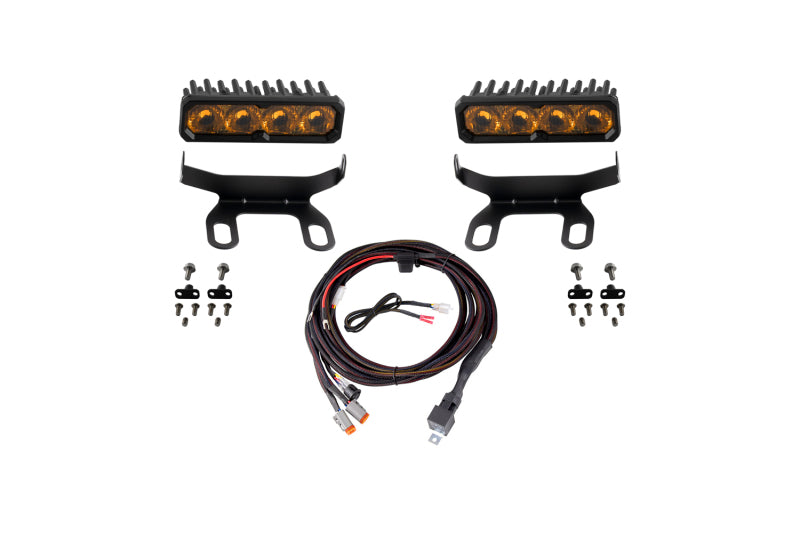 Diode Dynamics 2013-2018 Ram 1500 Ram Standard SS6 Max LED Kit Yellow Driving 3000K