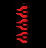 AlphaRex 87-96 Ford Bronco/F-150 Luxx-Series LED Tail Lights - Alpha-Black