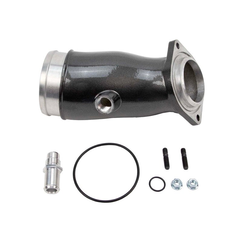 Wehrli 17-26 L5P Duramax High Flow Cast Turbo Intake Horn - Candy teal
