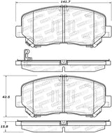 StopTech Street Brake Pads - Rear