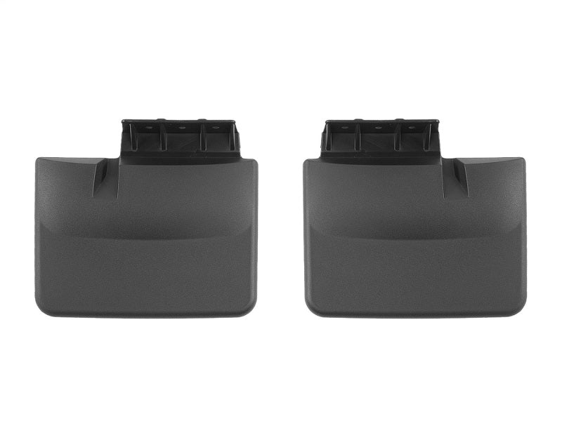 WeatherTech 21-22 Ford F-150 Raptor No Drill MudFlaps (Mid Flap Only) - Black