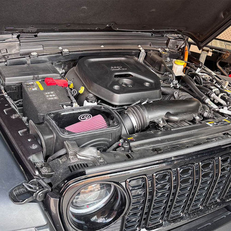 Cold Air Intake for 2024-2026 Jeep Wrangler 2.0L Turbo & 4XE Hybrid