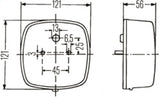 Hella 2578 Stop / Turn / Tail / License Plate Lamp