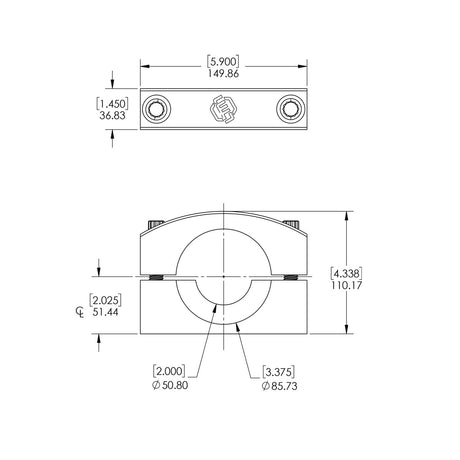 Full Hydraulic Mount Clamp (Set of 2) for SC2217