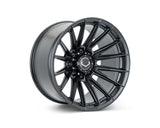 Vossen HFX-2 24x12 - 8x180 - ET44 - Ultra Deep Face - 124.3 - Satin Black Wheel