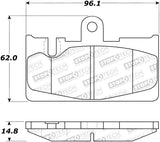 StopTech Street Rear Brake Pads 01-06 Lexus LS430