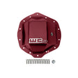 Wehrli Custom Fab 11.5in AAM rear differential cover in WCFab Red