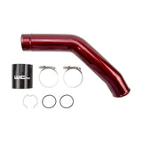 Wehrli 15-24 Ford 6.7L Power Stroke 3in Hot Side Intercooler Pipe - Gloss Black