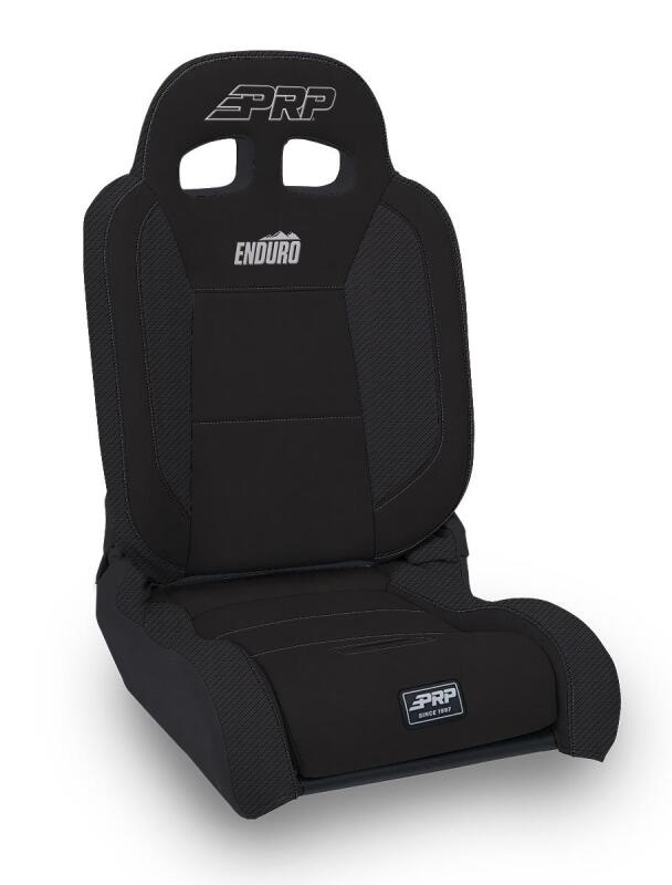PRP EnduroDaily Reclining Suspension Seat - Black Suede - Passenger