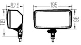 Hella Headlamp ZNWH 0/180GR SWMK MGS12 1ND