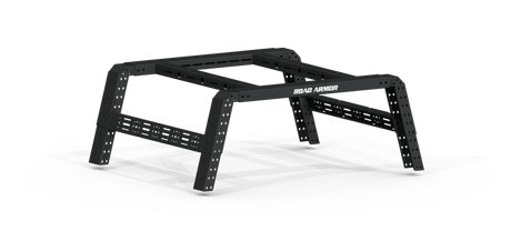 Road Armor Universal 5ft Bed TRECK Adj Bed Rack - Tex Blk (w/o Brackets)