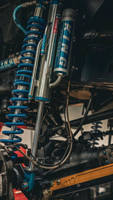 EVO MFG 2007-2018 Jeep Wrangler JK EVO 3-5 INCH LIFT DOUBLE THROW DOWN KING COILOVER BYPASS CANTILEVER HIGH CLEARANCE LONG ARM ( AFTER MARKET AXLE ) SUSPENSION