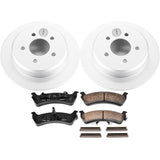 Power Stop 95-01 Ford Explorer Rear Z17 Evolution Geomet Coated Brake Kit