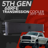FLUIDYNE HEAVY DUTY 68RFE TRANSMISSION COOLER 19-24 CUMMINS