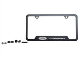 Ford Racing Stainless Steel Ford Performance License Plate Frame - Black