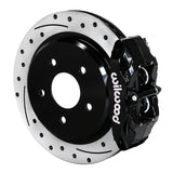 Wilwood kit rear DPC5/6 vette 97-04 all C5 12.00 rotor SRP black W/PADS & lines
