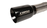 Corsa 2018-2024 Jeep Wrangler JLU 3.6L 2.75in Sport Cat-Back Exhaust w/ Black Tips