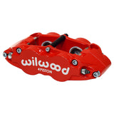 Wilwood caliper FNSL4R 1.38/1.38 .950 rotor red