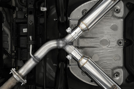 MBRP 2022-2023 Kia Forte GT 1.6L Turbo2.5in Axle-Back Dual Split Rear w/ Quad Carbon Tips