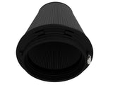 aFe POWER Magnum FLOW Blk Pro 5R Air Filter 6.75x5in Flange x 9.25x7.5 Base x 7.75x6 Top x 18 Height