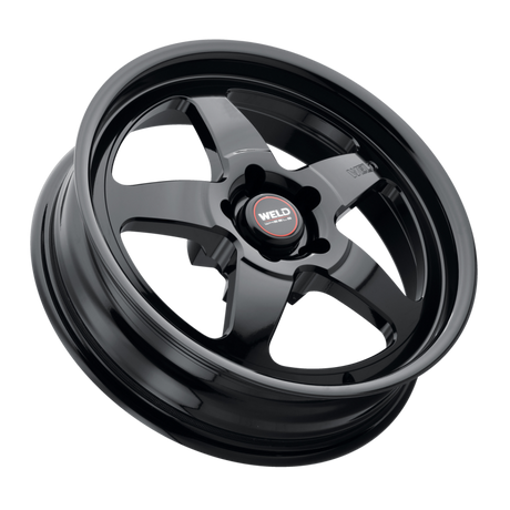 Weld S151 18x5 Ventura Drag 5x114.3 ET-23 BS2.09 Gloss BLK MIL DIA 78.1