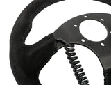 PRP Heated Comp-R Suede Steering Wheel - Black