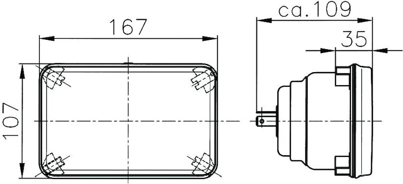 Hella Headlamp Insert Fh Gn Mgs12 1Kb