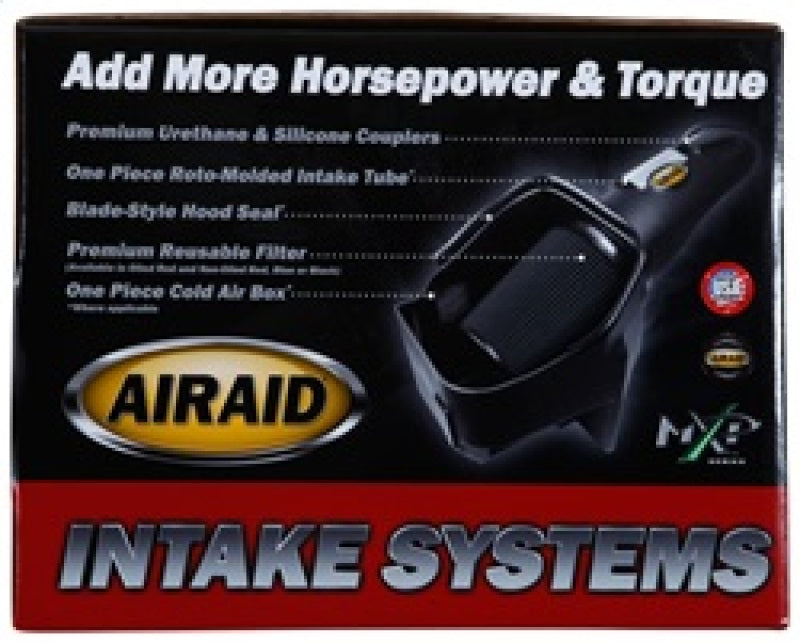 Airaid 10-14 Ford SVT Raptor / 11-13 F-150 6.2L CAD Intake System w/ Tube (Dry / Red Media)