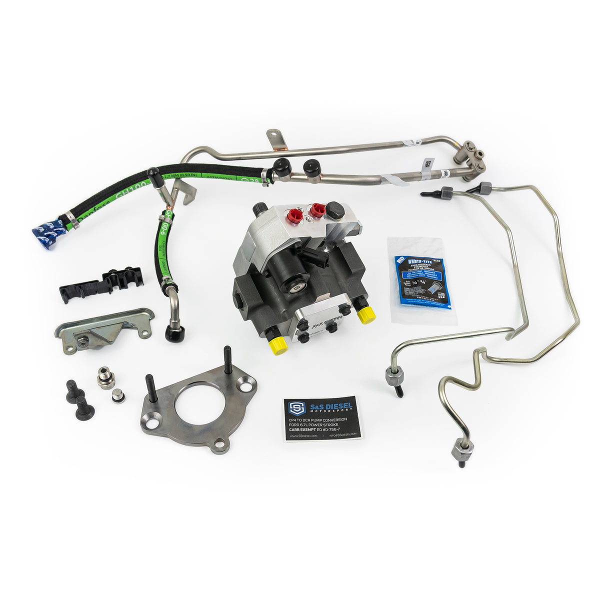 S&S Diesel Ford 6.7L CP4 to DCR Pump Conversion