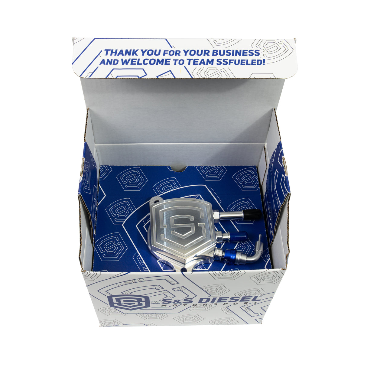 S&S Diesel 6.7F11-LPK Fuel Leak Prevention Kit boxed