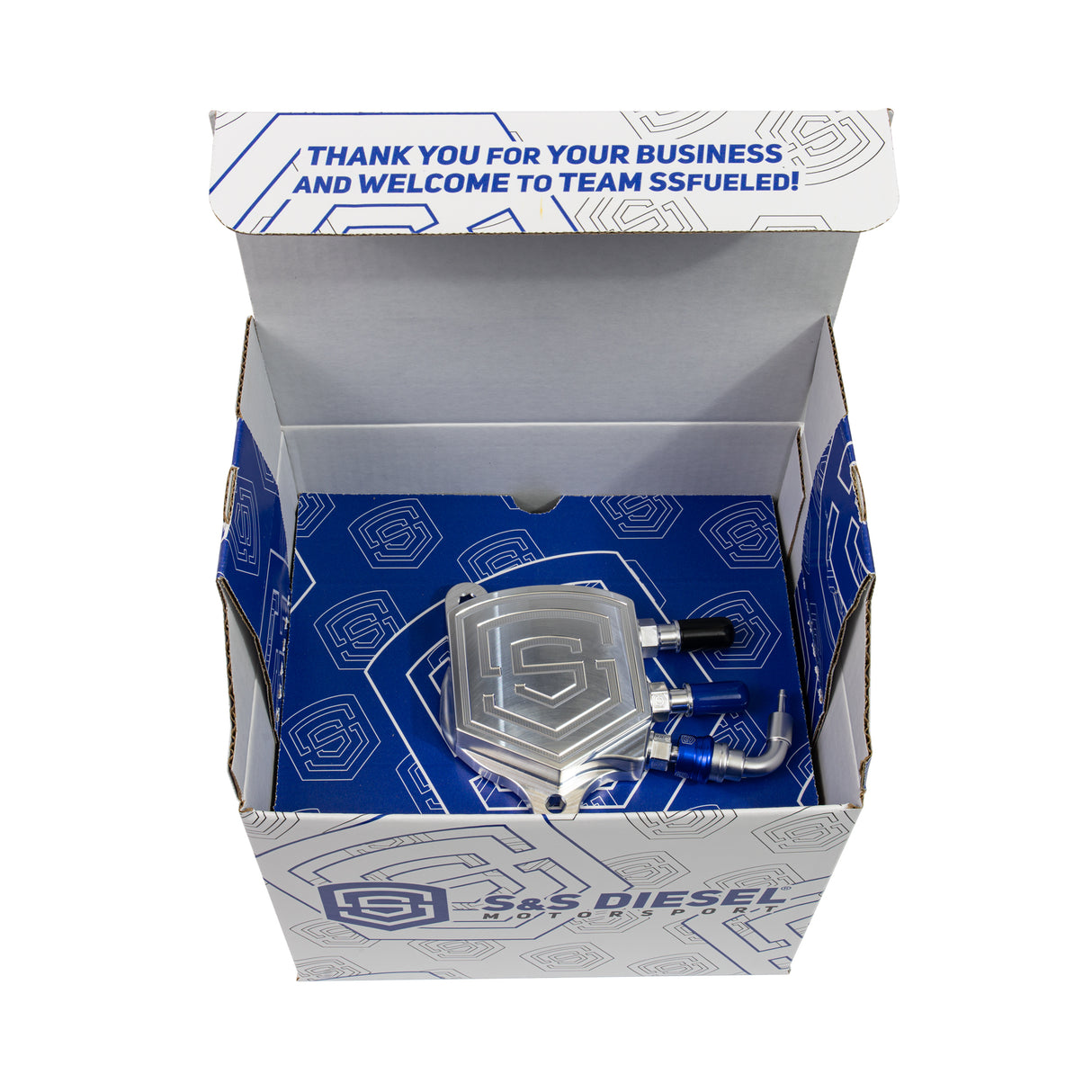 S&S Diesel 6.7F17-LPK Fuel Leak Prevention Kit boxed