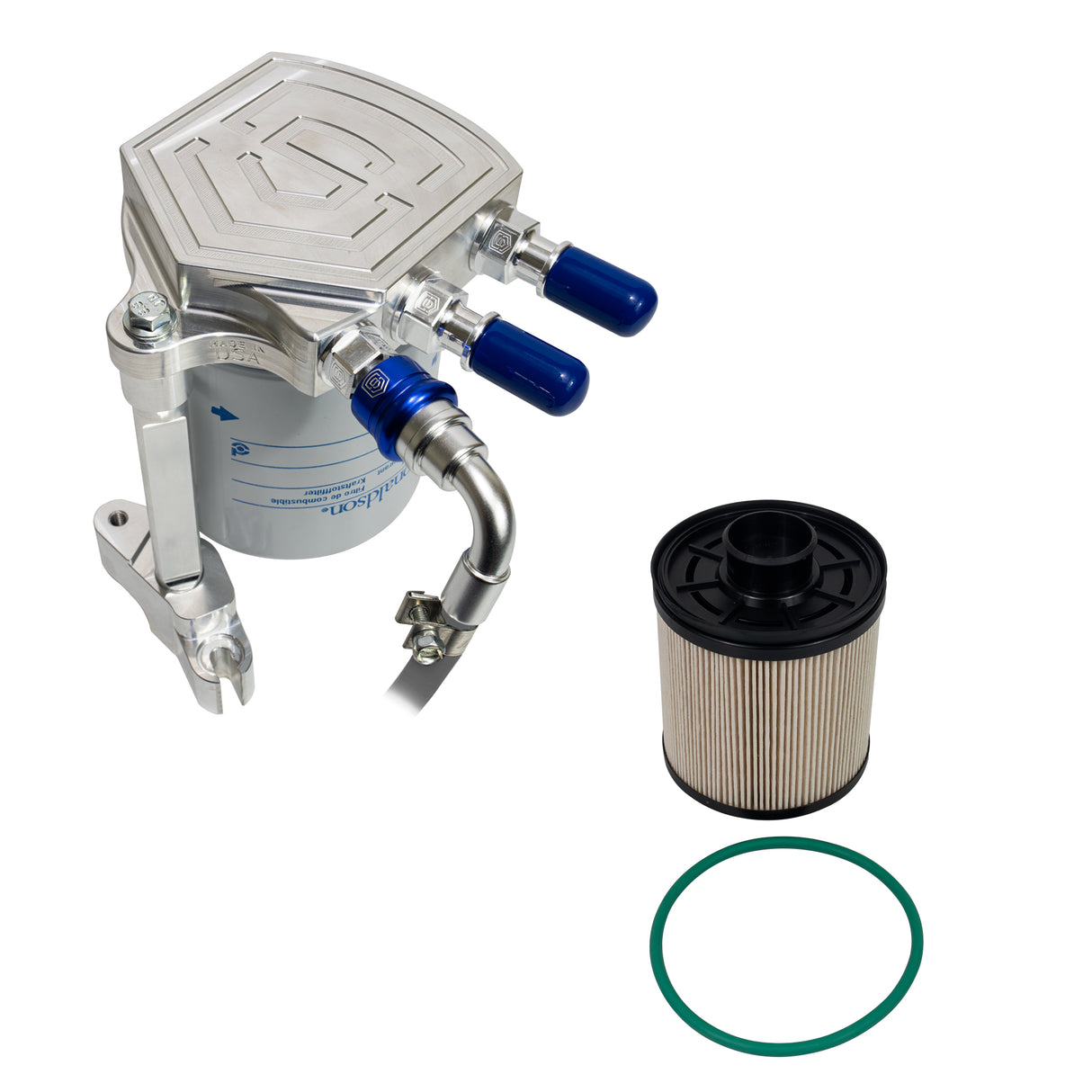 S&S Diesel 6.7F17-LPK-PLUS-650 Fuel Leak Prevention Kit Plus for Ford F650 F750 6.7L Power Stroke