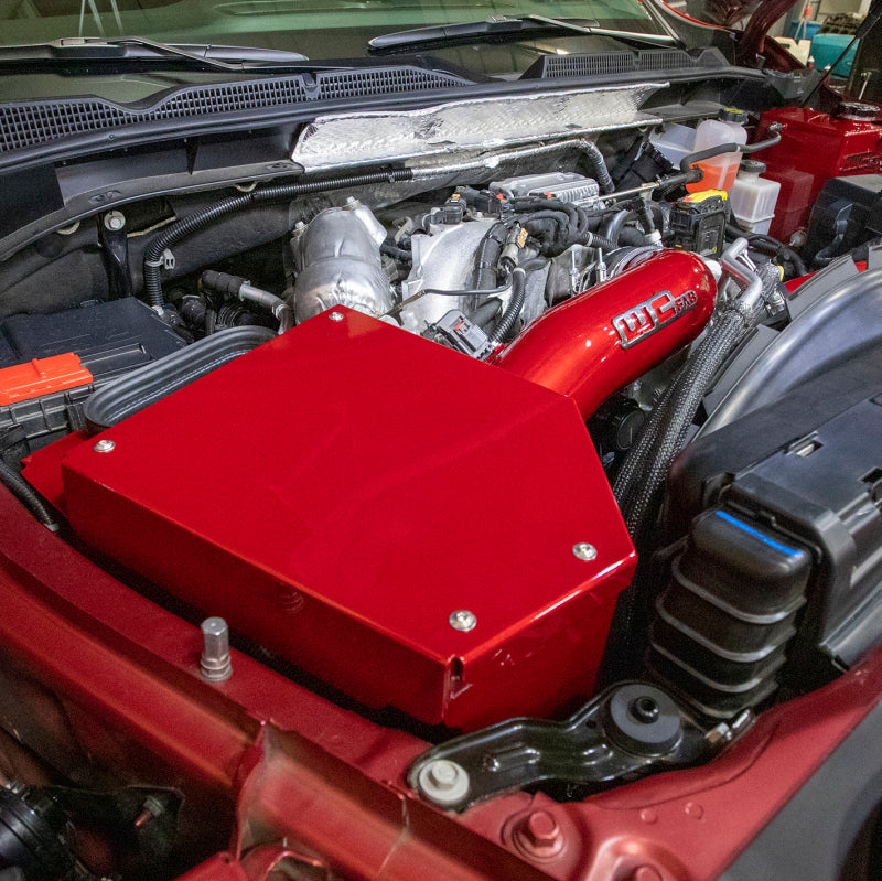 Wehrli 20-25 Chevrolet 6.6L L5P Duramax 4in Intake Kit - Semi=Gloss Black