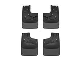WeatherTech 24-25 Ford Ranger Raptor Front & Rear No Drill MudFlaps - Black