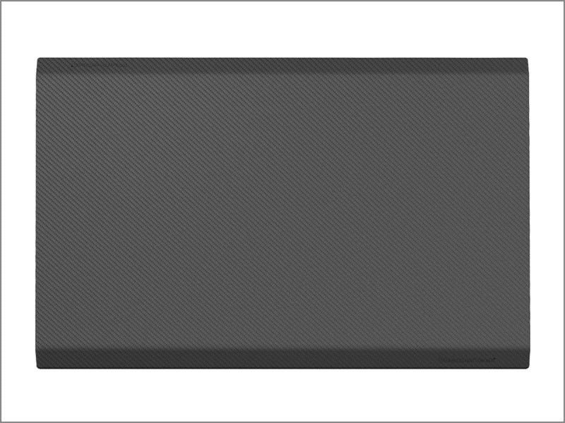 WeatherTech Comfort Mat Connect Middle Mat 24 x 36in. Carbon Fiber - Black