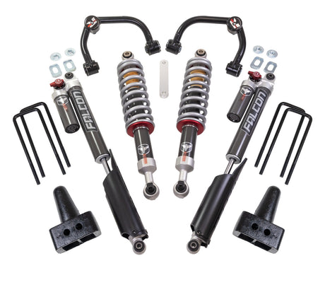 ReadyLIFT 62-23040 - 2015-2020 Ford F-150 3.5'' SST 2.1 Lift Kit with Falcon 2.1 Strut/Shocks