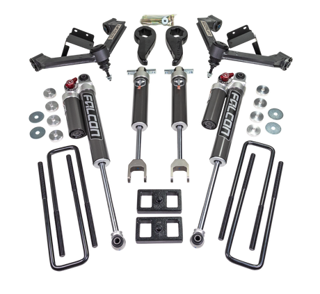 ReadyLIFT 62-30360 - 2020-2024 Chevrolet/GMC 2500HD/3500HD 3'' SST 2.1 Lift Kit with Fabricated Control Arms and Falcon 2.1 Monotube Shocks