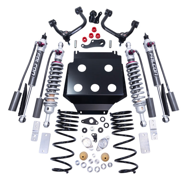 ReadyLIFT 62-55365 - 2024-2025 Toyota 4Runner/Land Cruiser 3'' SST3.3 Suspension System w/ Falcon 3.3 Strut/Shocks