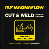 MagnaFlow Universal Catalytic Converter 2.5/2.5